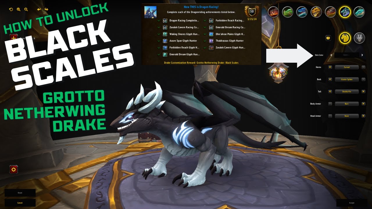Unlock Black Scales Dragonflight Customization: A Complete Guide