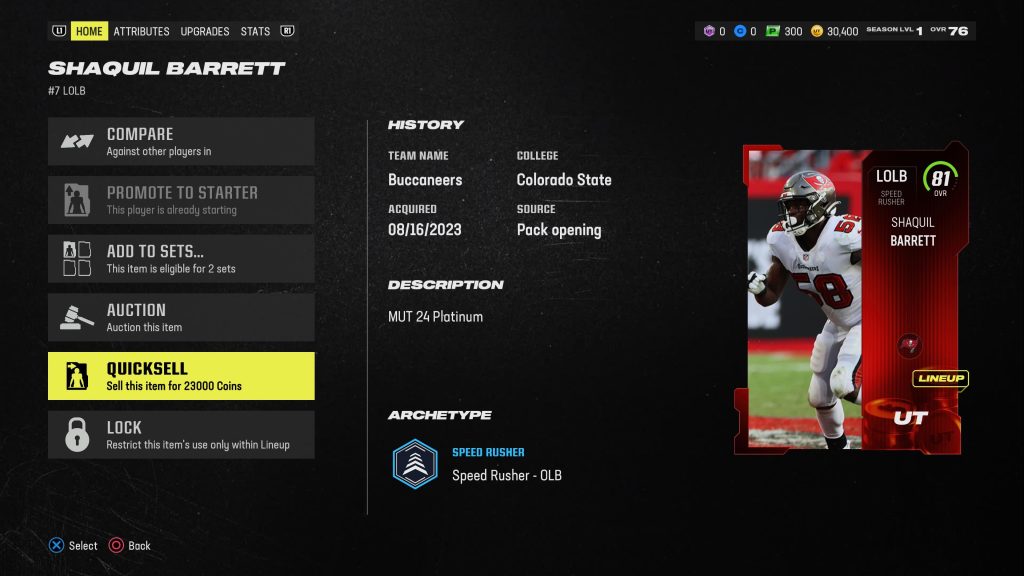 Madden 24 Quicksell Guide: Discover Top Card Values
