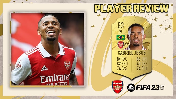 Gabriel Jesus FIFA 23 Review: Skills, Ratings, and Player Insights