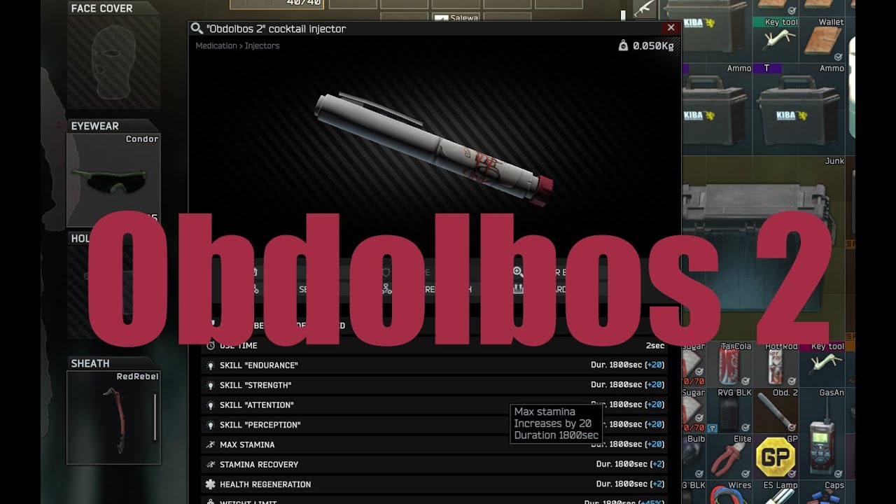 Obdolbos 2 Tarkov: Ultimate Guide to Benefits and Usage