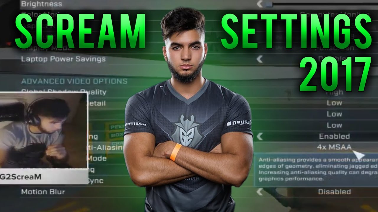 CS:GO ScreaM Config Guide: Crosshair, Sensitivity, and More