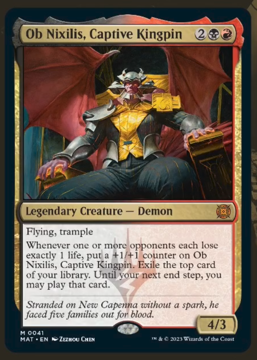 Top Ob Nixilis, Captive Kingpin Combo Strategies for MTG Decks