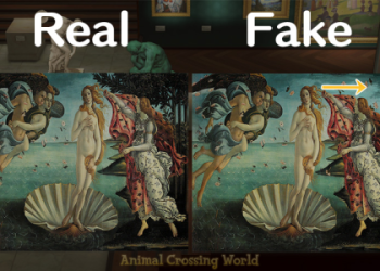 How to Spot Genuine Animal Crossing Worthy Painting