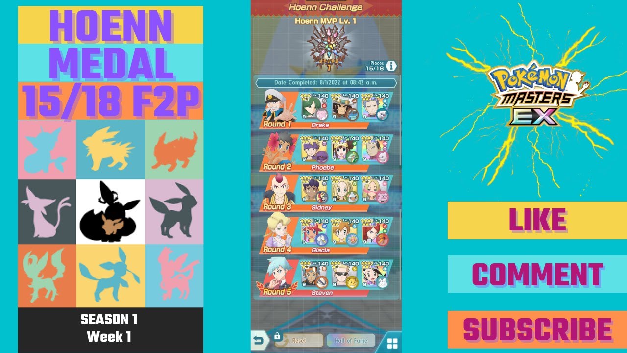 Everything You Need to Know About the Hoenn Medal Challenges