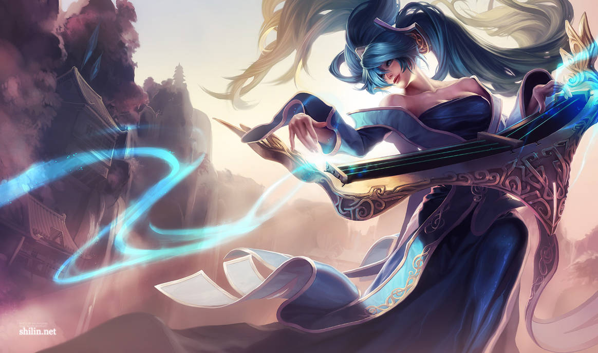Stunning Sona Splash Art: A Visual Masterpiece from League of Legends