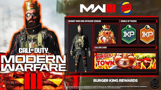 Unlock 2XP and Skins with Call of Duty Burger King Code – Full Guide
