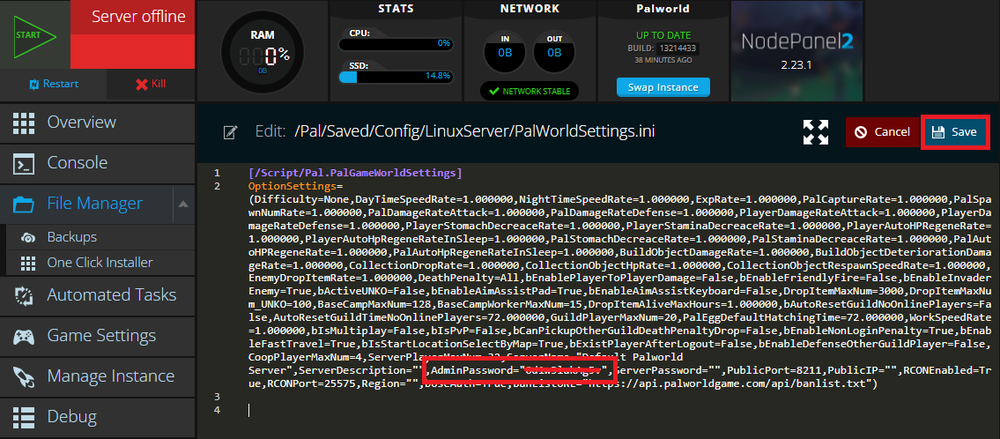 Step-by-Step Guide to Setting Admin Password in Palworld Single Player