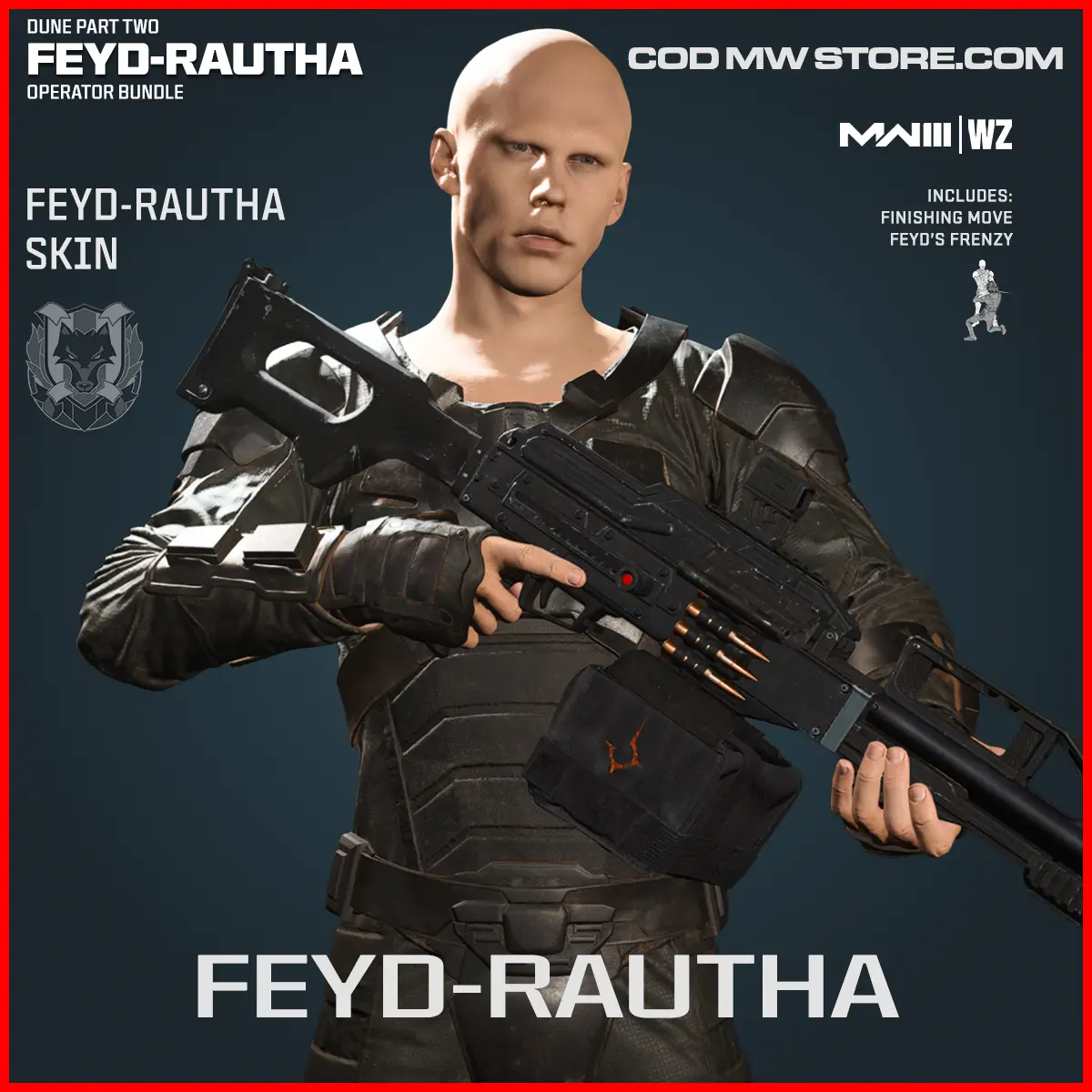 Dune Skins in Warzone: How to Unlock the Exclusive Feyd-Rautha Bundle