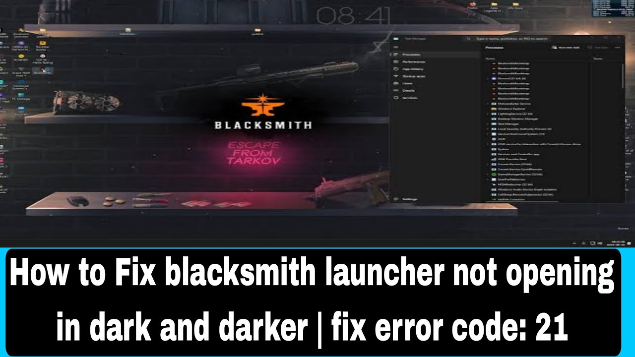 Troubleshooting Blacksmith Mod Issues in Dark and Darker: Common Fixes
