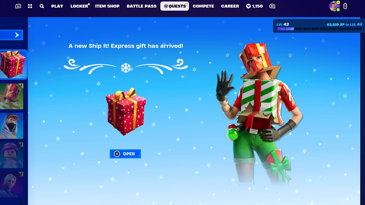 Discover Fortnite Winterfest 2023 Item Shop： Exclusive Skins & Rewards