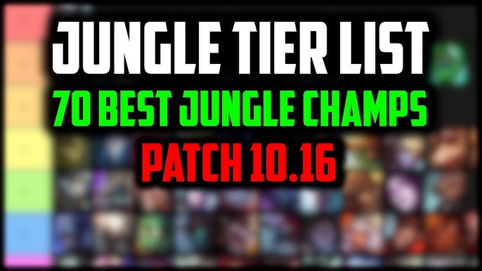 Ultimate Nexus Blitz Jungle Tier List for Patch 10.16