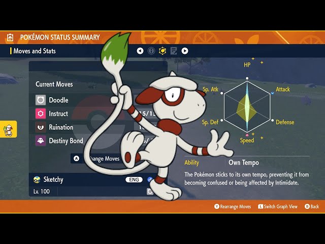 best moveset for smeargle