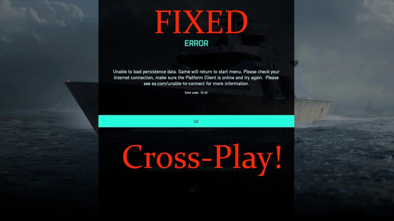 How to Fix Unable to Load Persistence Data Error in Battlefield 2042