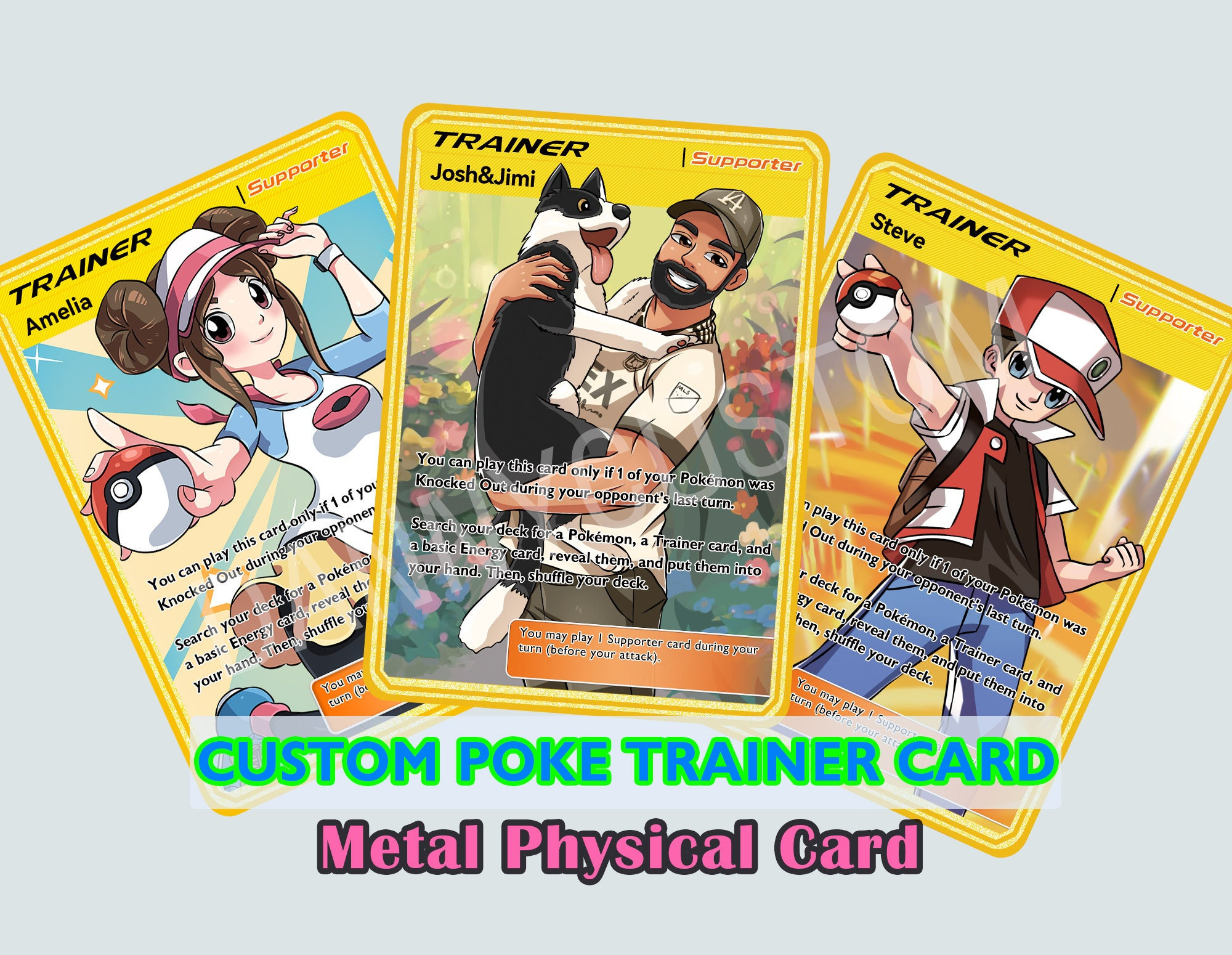 Get the Best Custom Pokemon Trainer Cards: Personalize Your Pokemon Experience!