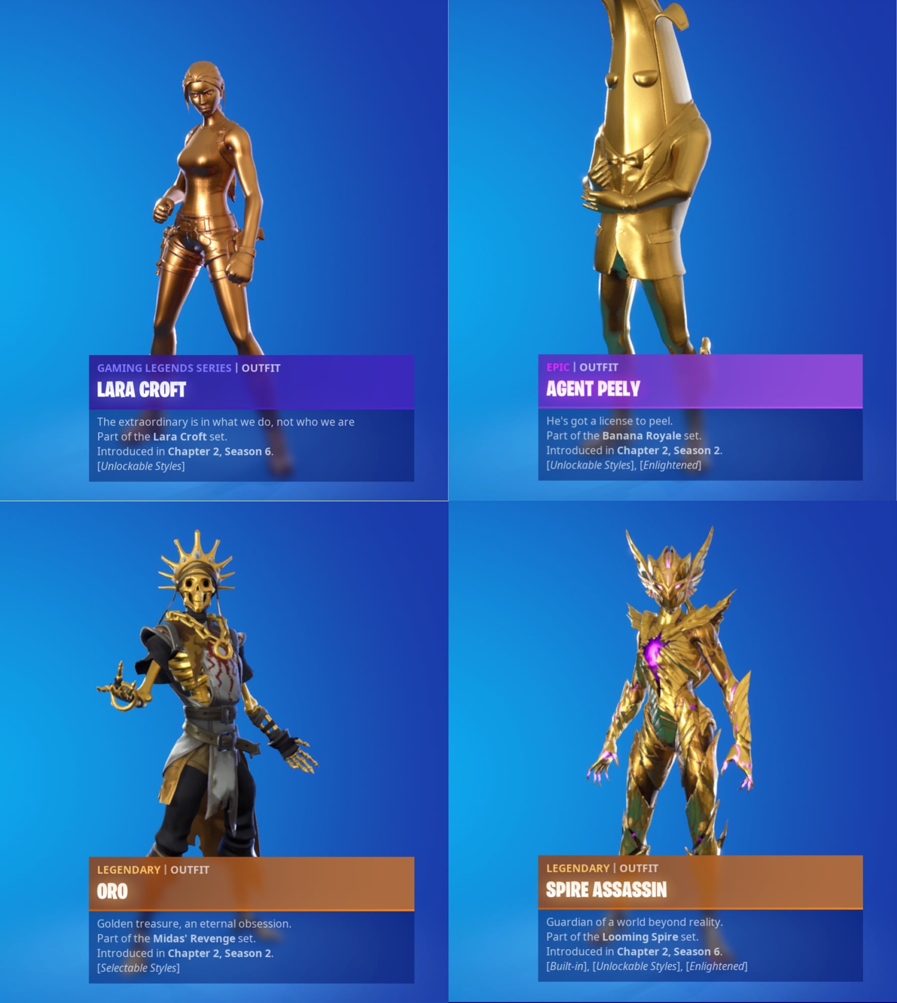 Fortnite Gold Wrap Skins: Boost Your Game with This Premium Look