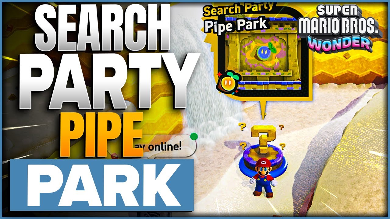 Super Mario Bros. Wonder: Pipe Park Search Party Level Secrets Revealed