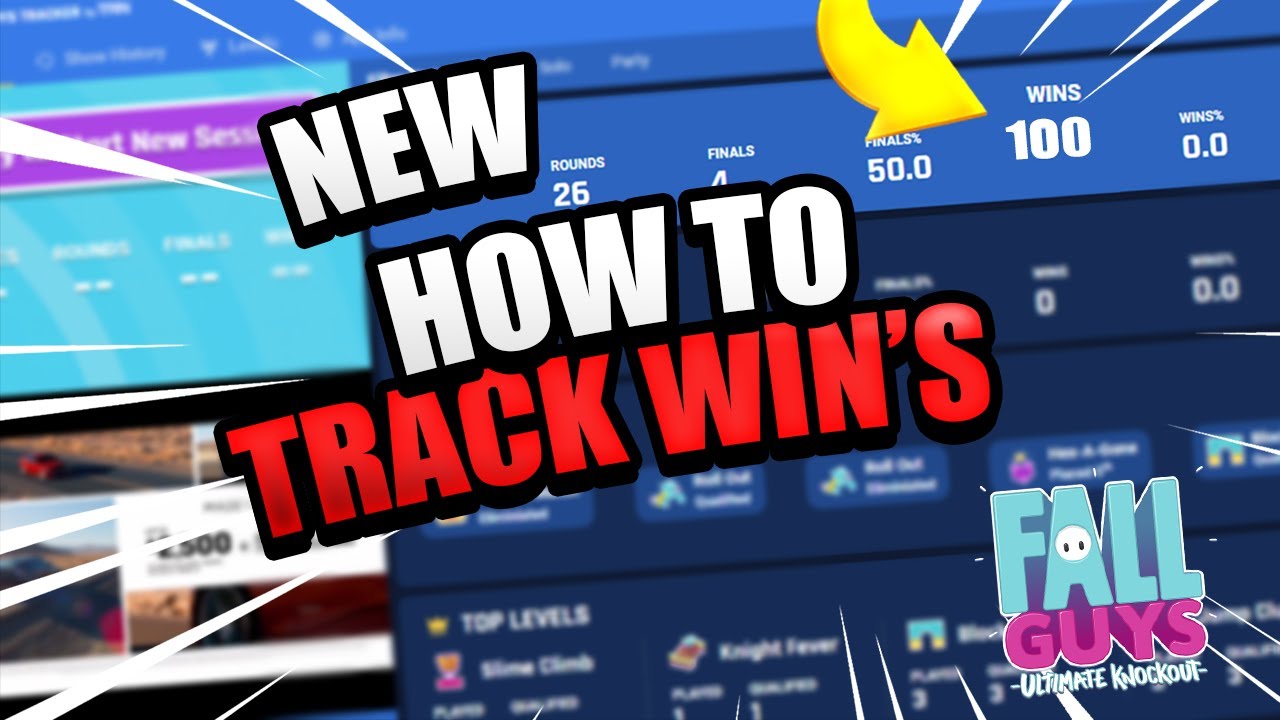 Fall Guys Wins Tracker: Track Your Wins and Stats Easily