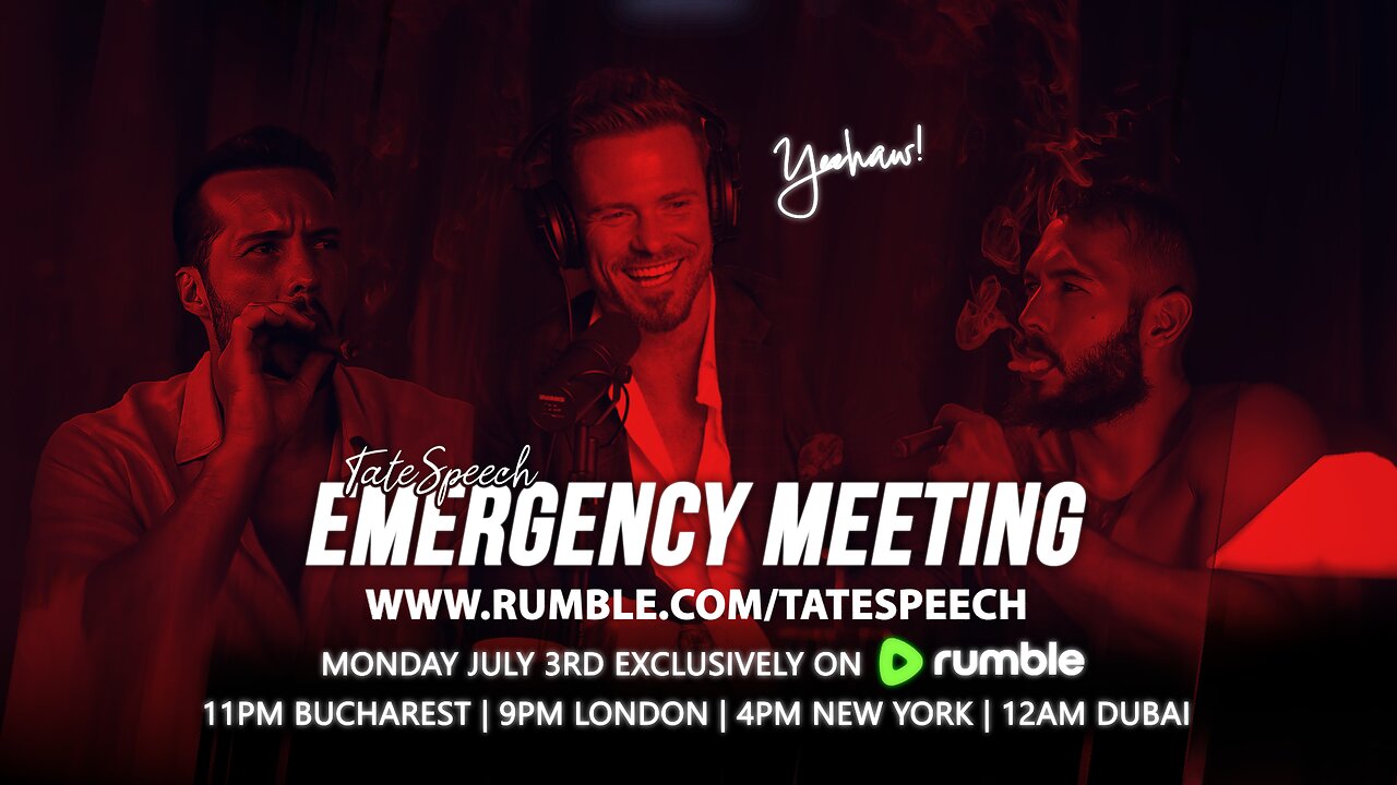 Andrew Tate Emergency Meeting: Insights from the Multi-Millionaire's Journey