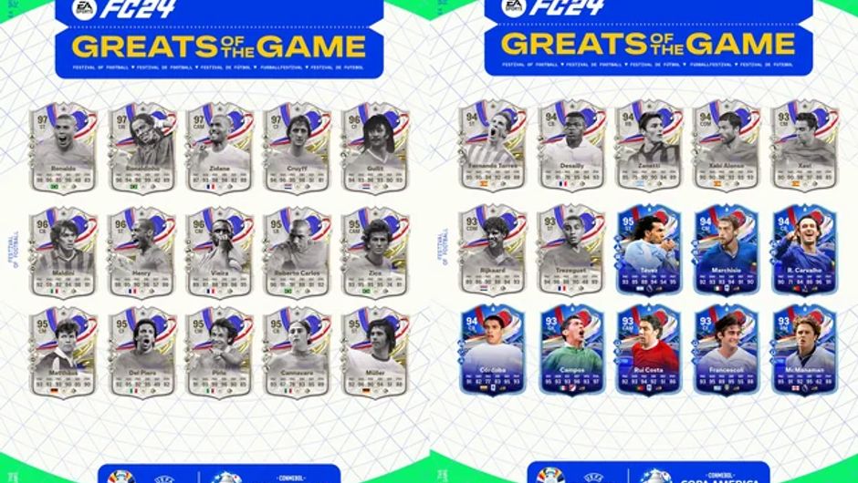 Every Icon in FC 24: Full List of Legends and Top Players
