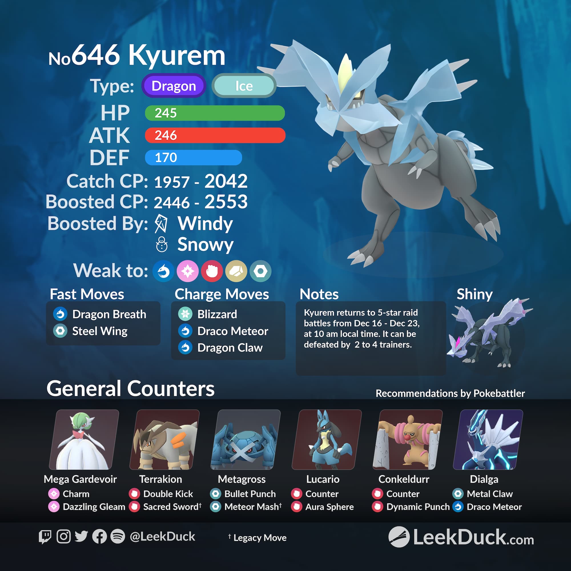 Kyurem 5-Star Raid Battle: Ultimate Guide to Catching the Legendary Dragon