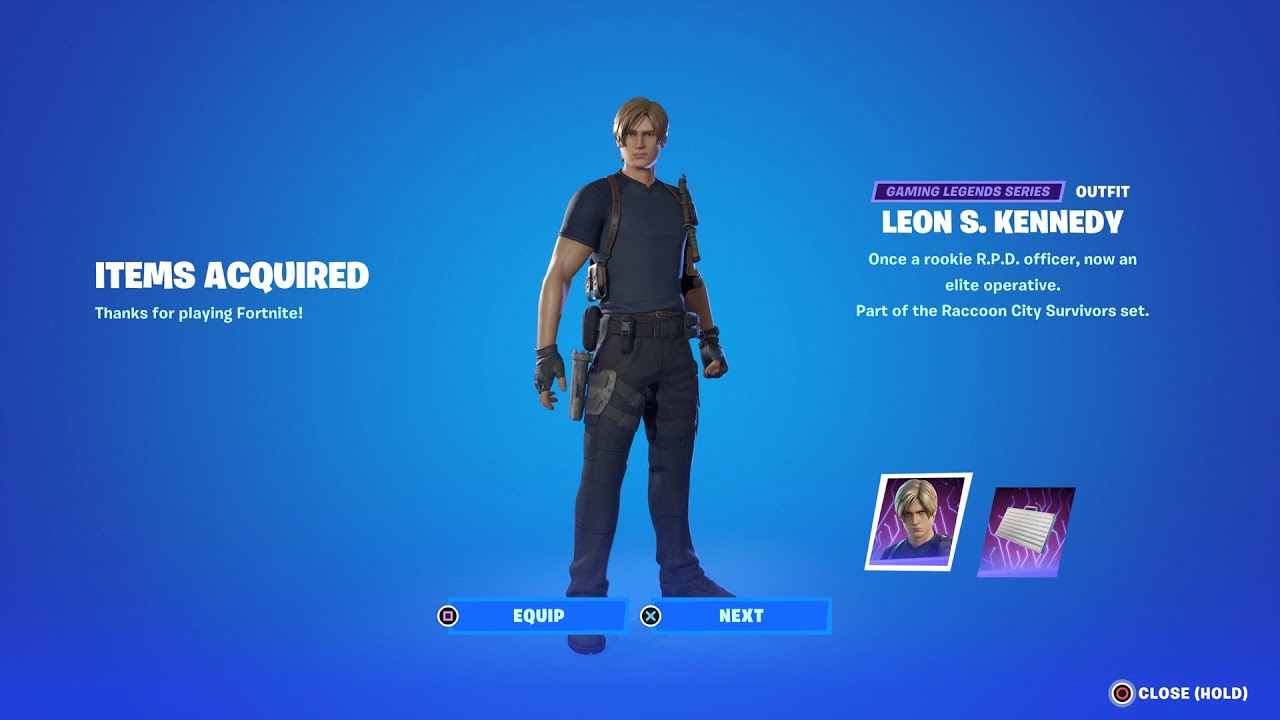 Fortnite Leon Kennedy Skin: Grab Your Gaming Legend Today!