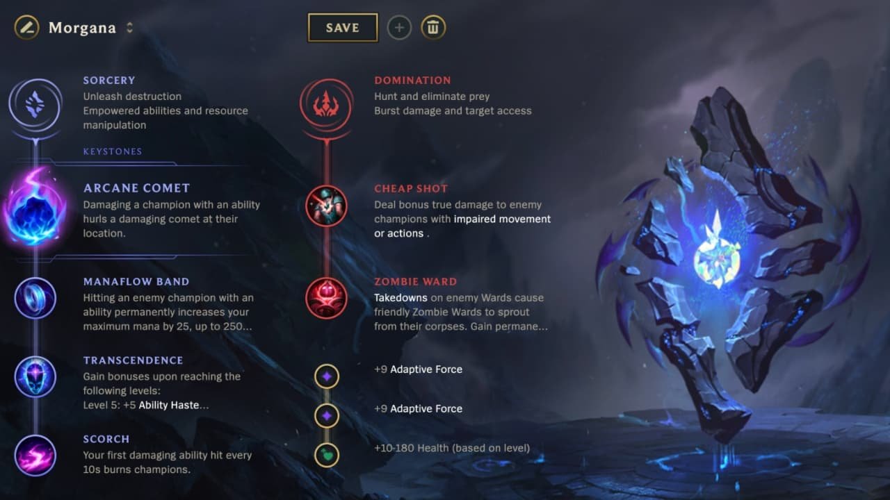 Optimized Morgana Nexus Blitz Build: Highest Win Rate Runes and Items Explained