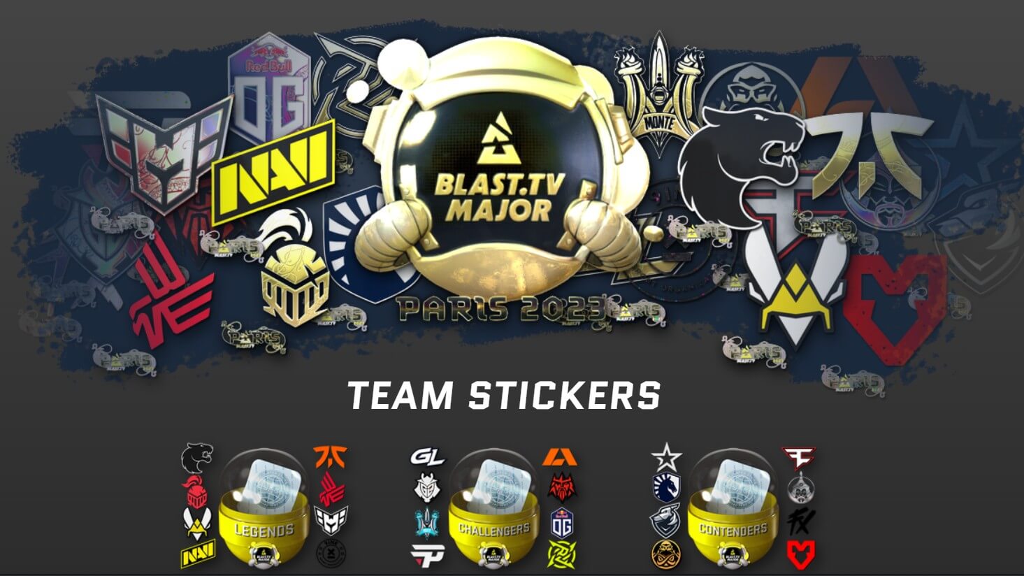 Paris 2023 Legends Capsules: Everything You Need to Know About CS2 Stickers