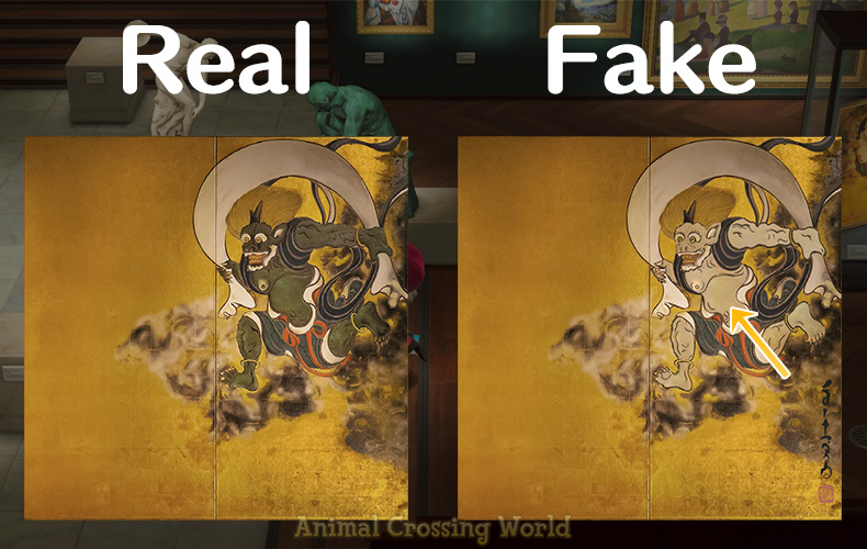 Wild Painting Right Half ACNH: How to Identify Real vs Fake in Animal Crossing