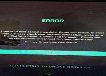 Troubleshooting Battlefield 2042 Unable to Load Persistence Data Issue