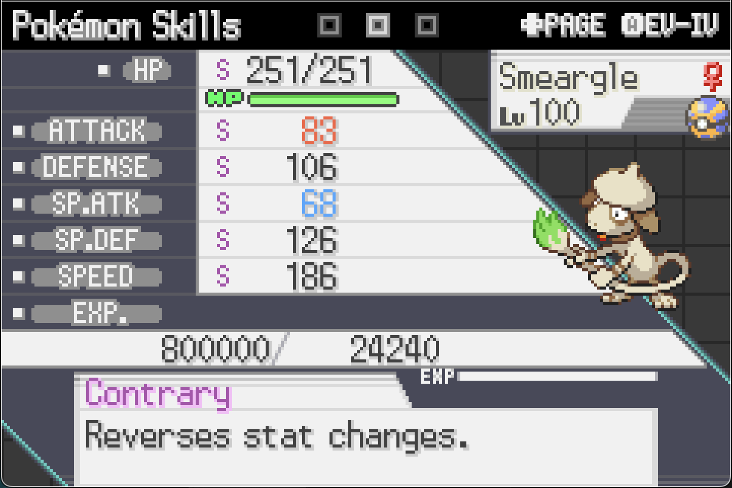 best moveset for smeargle