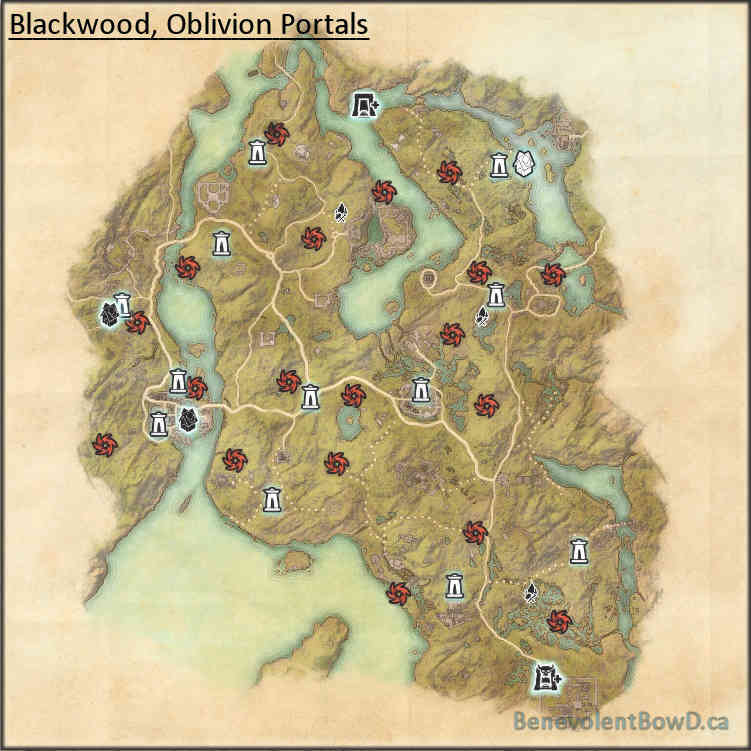 Complete Guide to Oblivion Portals in Blackwood and Deadlands - ESO