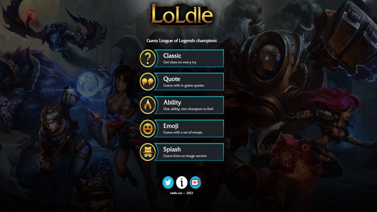 Find Todays LoLdle Answers： Classic, Emoji, Ability, and Splash
