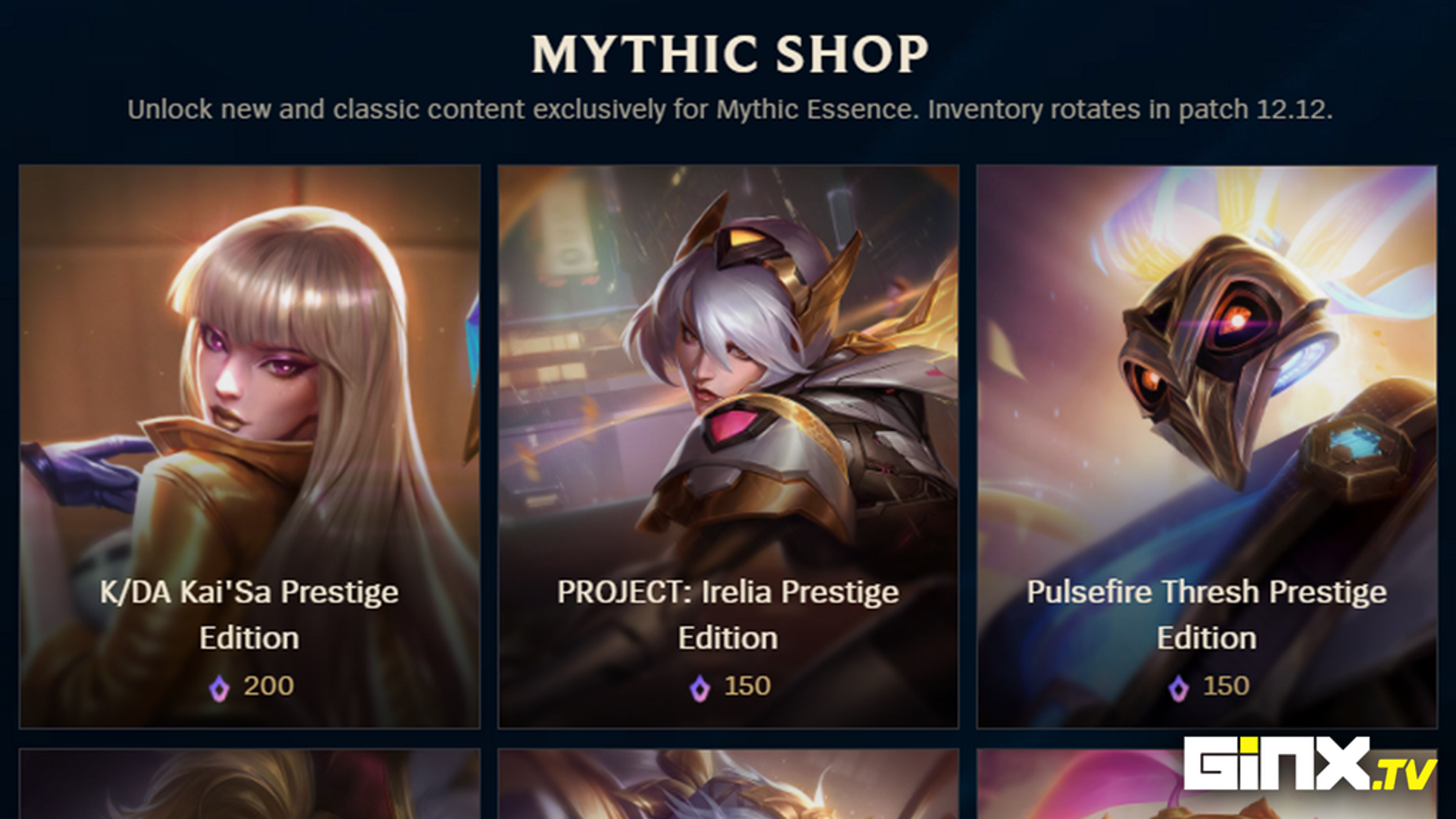 Discover the Date for the Next Mythic Shop Rotation and Updates