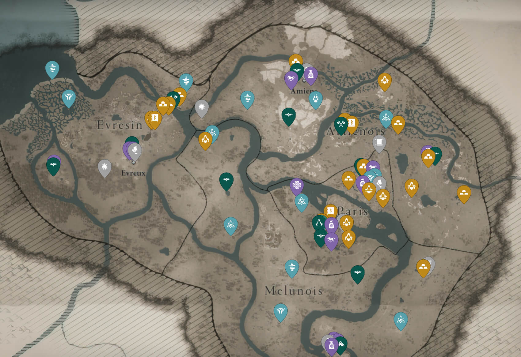 Complete Guide to AC Valhalla Books of Knowledge Map Locations