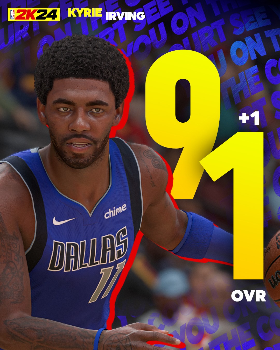 Kyrie Irving 2K24 Stats Comparing His Ratings To Other NBA Stars