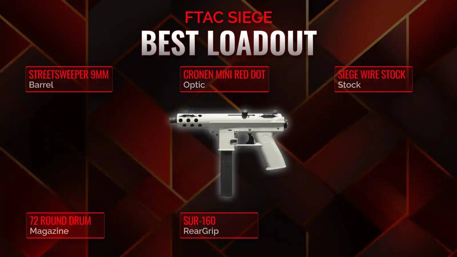 ftac siege loadout tips (how to dominate with this powerful pistol)