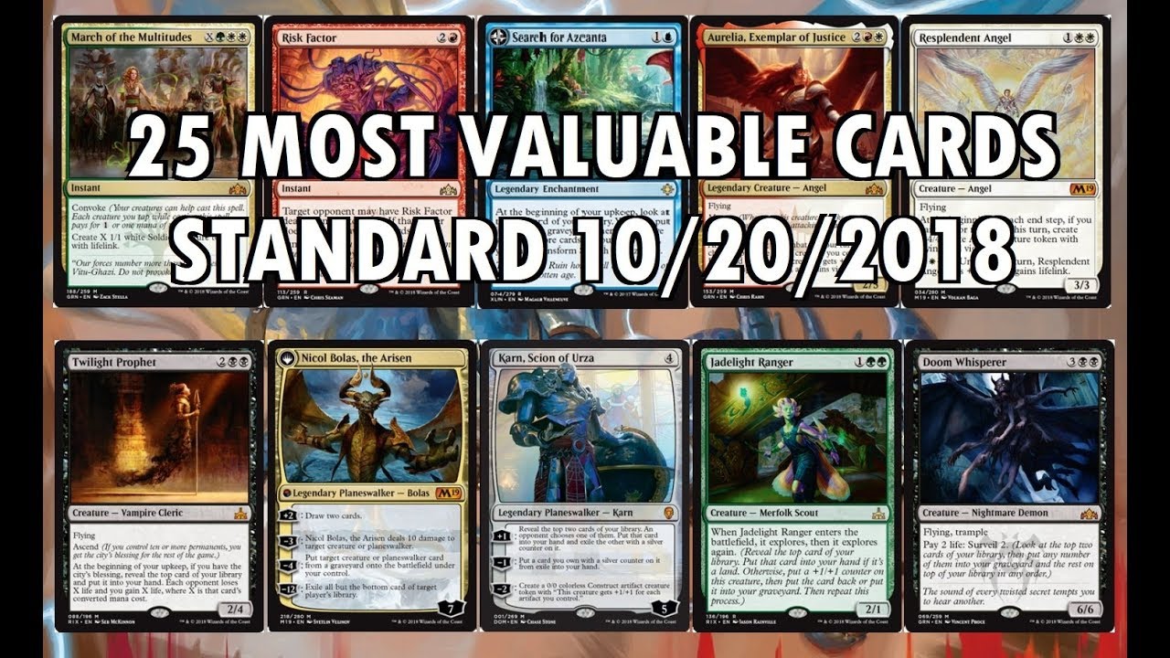 Find Out the Most Expensive MTG Standard Cards in the Game