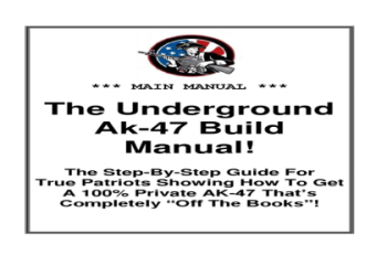 Need AK 47 Blueprints? Heres Your Easy Guide to Finding Them Fast!