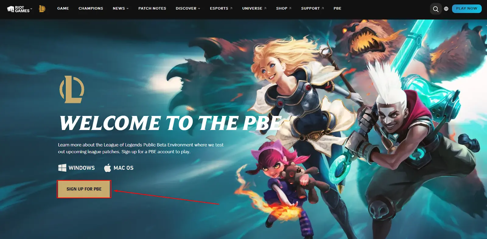 Download PBE for League of Legends: A Step-by-Step Tutorial