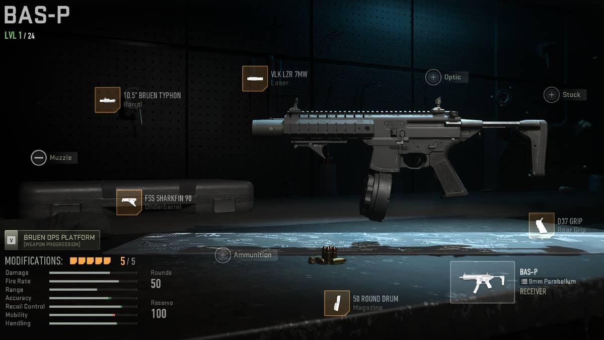 Build your ultimate bas p warzone loadout (Step by step guide)