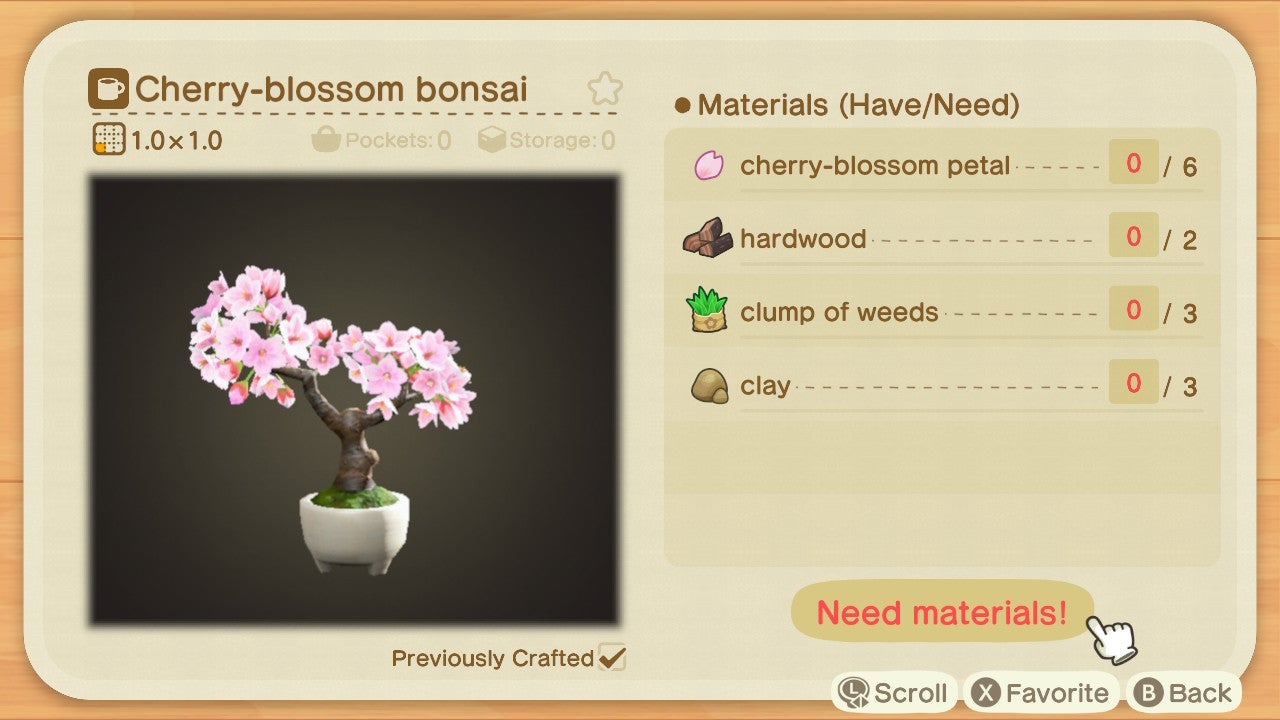 ACNH Cherry Blossom Bonsai: Tips for Crafting It Fast
