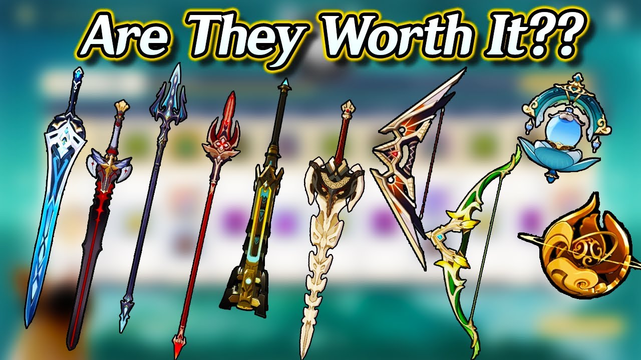 Getting a Genshin Battle Pass Weapon: Is it really worth your money or not?