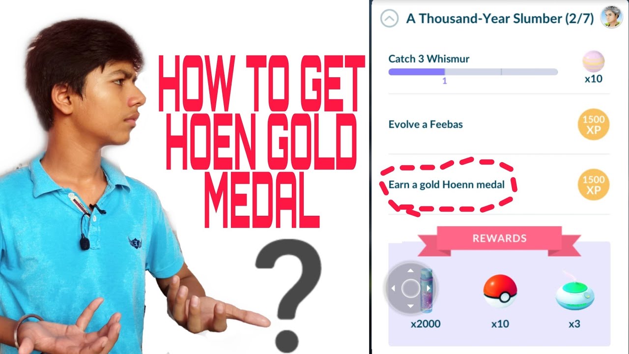Pokemon Go: Simple Guide to a Gold Hoenn Medal