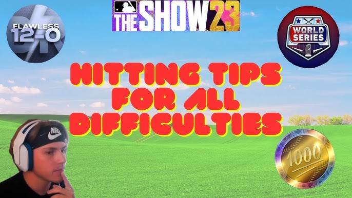 Hitting Difficulty in MLB The Show 23: Tips and Tricks for Beginners to Improve Their Skills