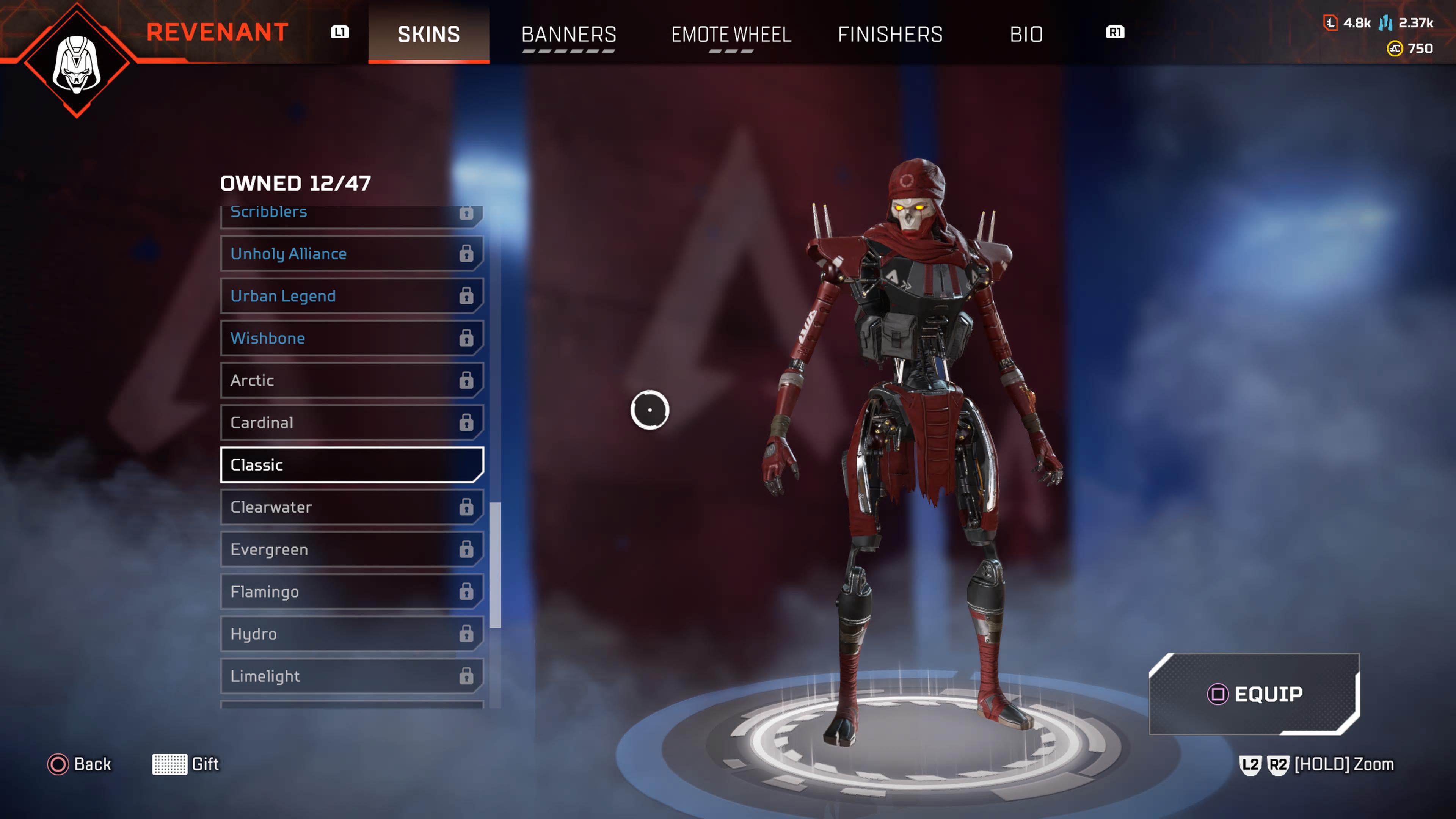All Revenant Skins Apex: Find Your Favorite Look Today!