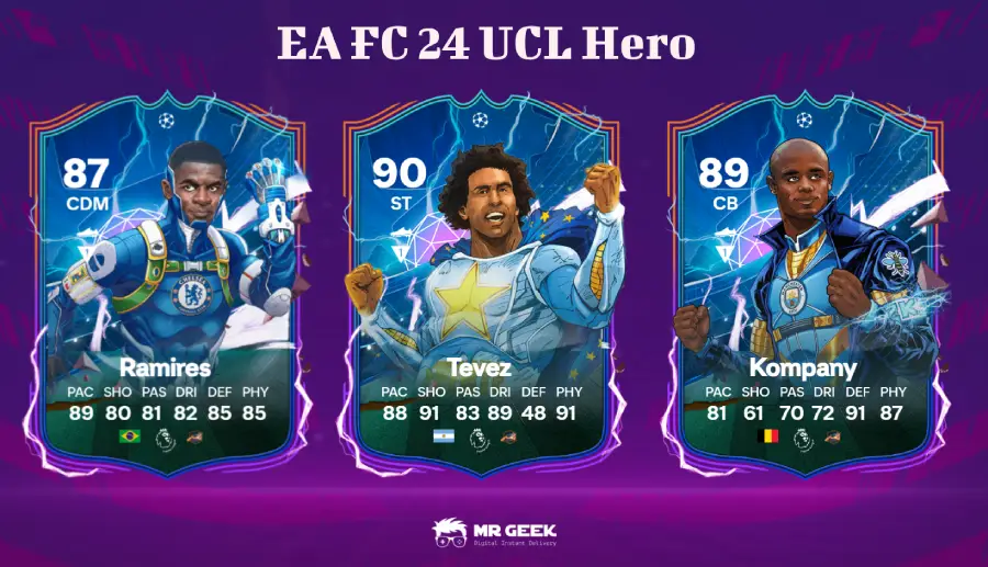 FC 24 UCL Heroes: Best Ways to Add Them to Your Team