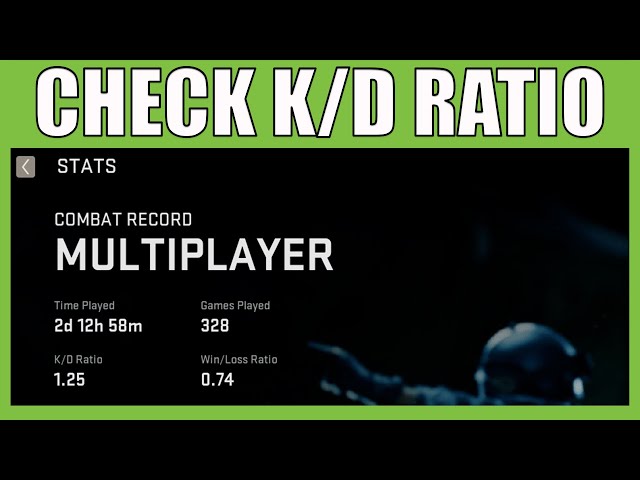Warzone 2.0 Statistics: Easy Ways to Check Your K/D and Win Rate!