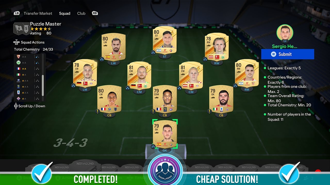 Best Way to Do Puzzle Master SBC FC 24 (Expert Advice Inside)