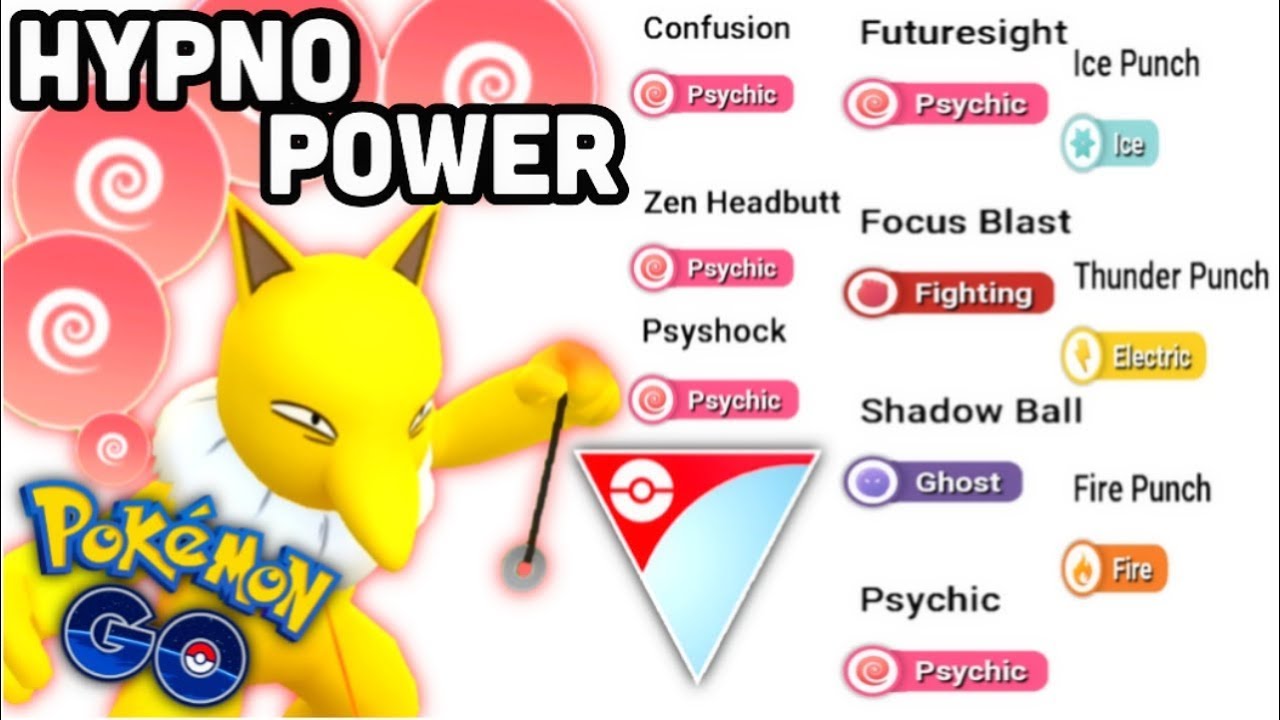 Best Moveset for Hypno in Pokemon Go: Top Picks for Battles