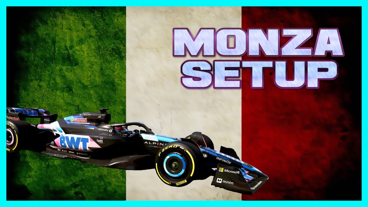Best Monza setup f1 24: how to find the right settings